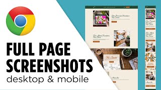 Take Full Webpage Screenshots in Chrome (Desktop & Mobile Websites) - High-Resolution