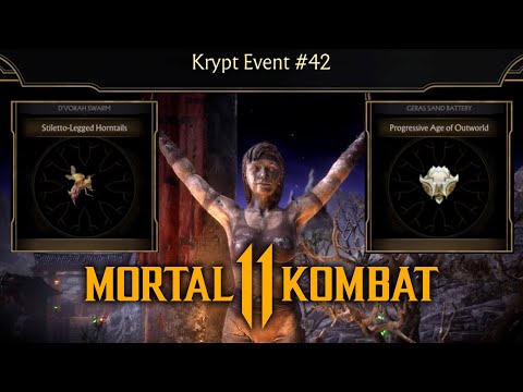 New Geras & D'Vorah's Krypt Event Location Mortal Kombat 11