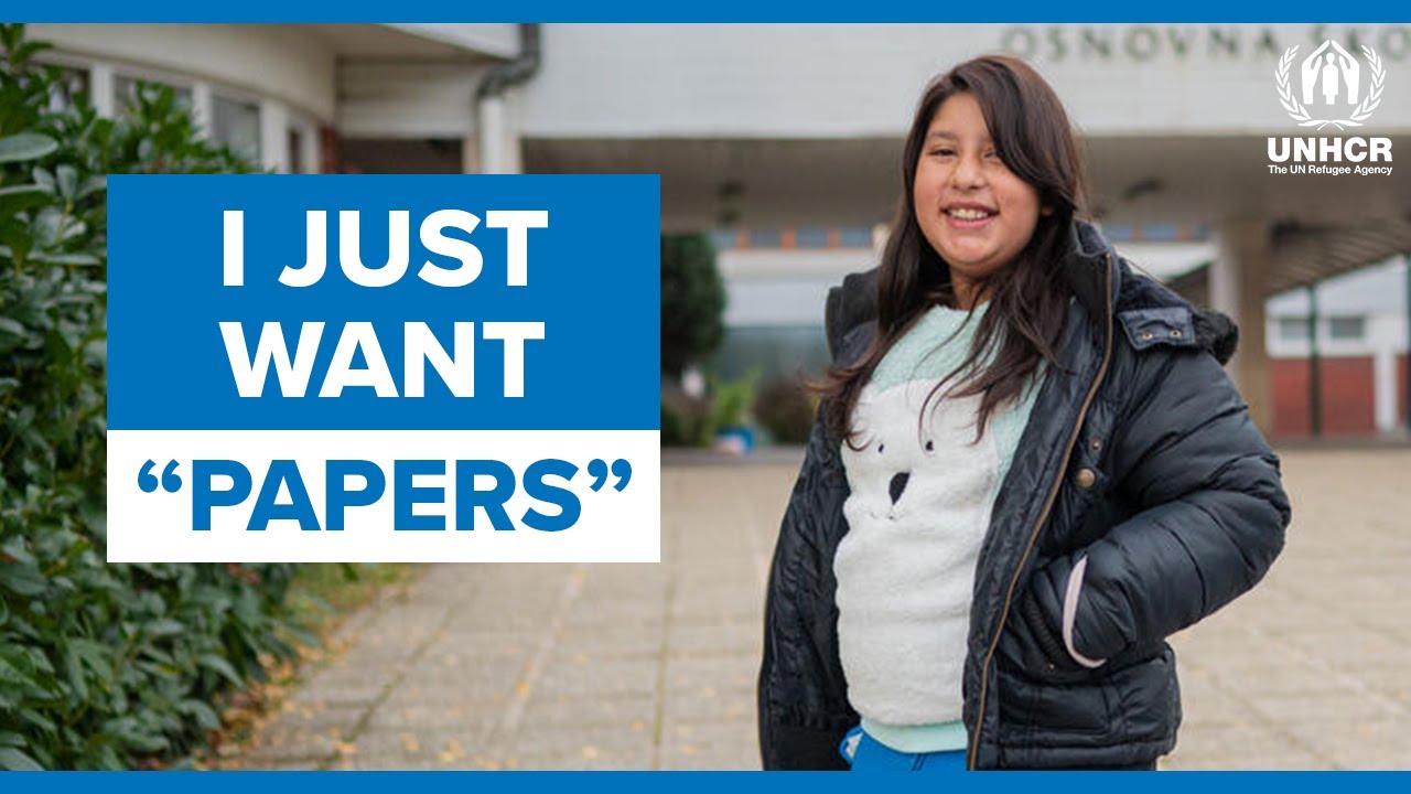 Stateless girl in Croatia dreams of having "papers"