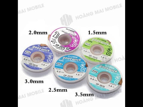 Dây đồng hút thiếc GOOT WICK