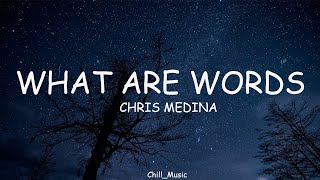 What Are Words - Chris Medina (Lyrics)