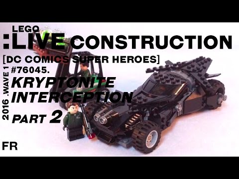 Vidéo LEGO DC Comics 76045 : L'interception de la Kryptonite