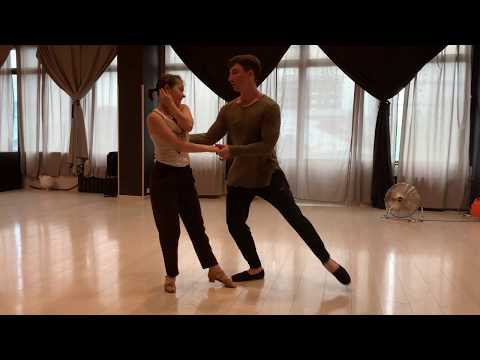 Improv West Coast Swing Practice Semion Ovsiannikov & Maria Elizarova
