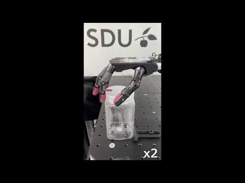 Tac2Motion: Tactile Feedback for Robot Hands