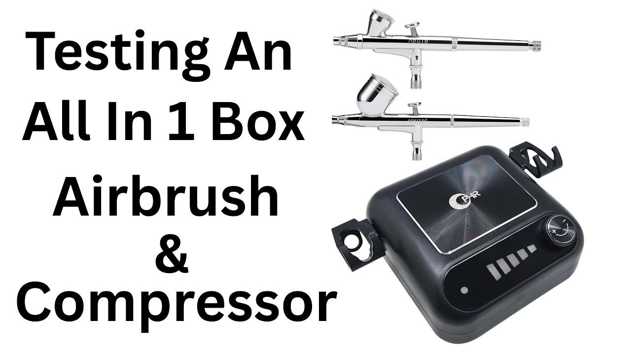 Testing A Portable Air Compressor For Airbrushing 