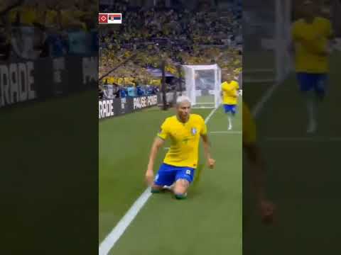 Richarlison's stunning acrobatic goal against Serbia 💯#worldcup2022 #shorts #viral #shortvideo