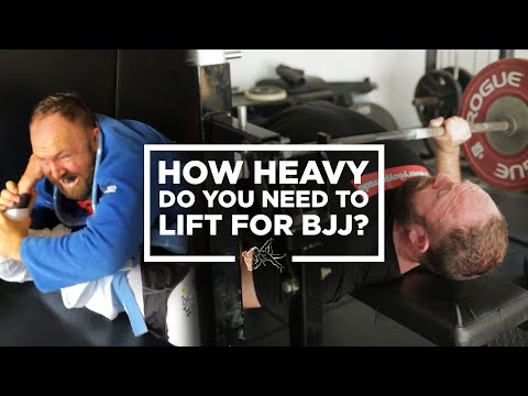 How Heavy Do You Need To Lift for BJJ? | JTSstrength.com