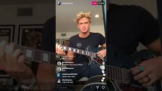 Cody simpson live on Instagram