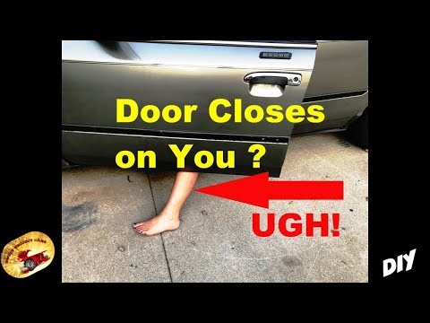 How To Fix a Car Door That Won't Stay OPEN?.... See Our 2 Minute Repair