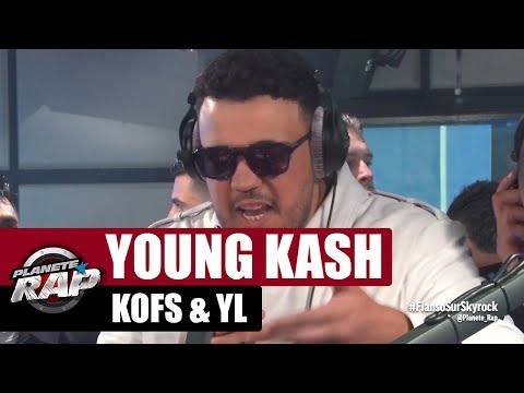 Young Kash, Kofs & YL en live #PlanèteRap