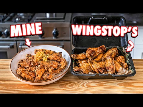 Making Wingstop Lemon Pepper Wings At Home | But Better