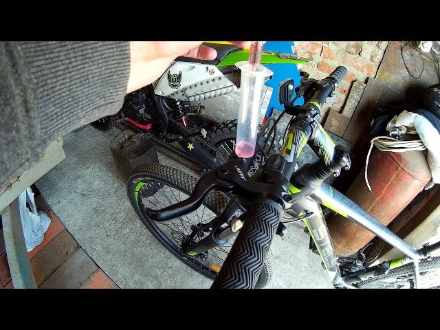 Как Прокачать Гидравлические Тормоза На Велосипеде Tektro