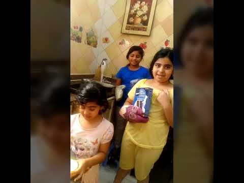 Amshikha-ashmitha's cake-bake day
