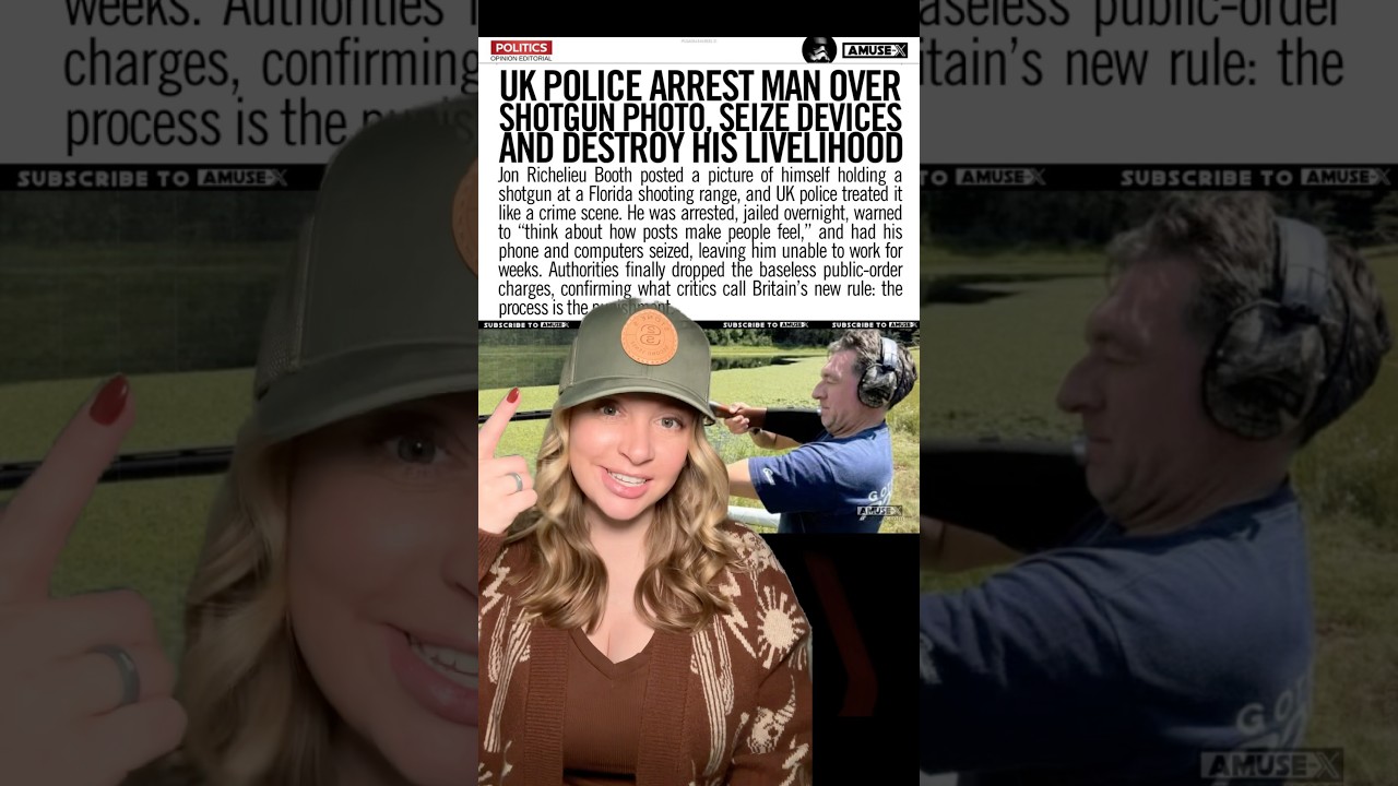 ARRESTED For Posting WHAT?!? #2ndamendment #shortsfeed #shortsvideo #shorts ￼