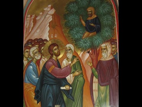 Ierom. NICOLAE BĂLĂŞOIU - Duminica a 32-a după Rusalii (a lui Zaheu)