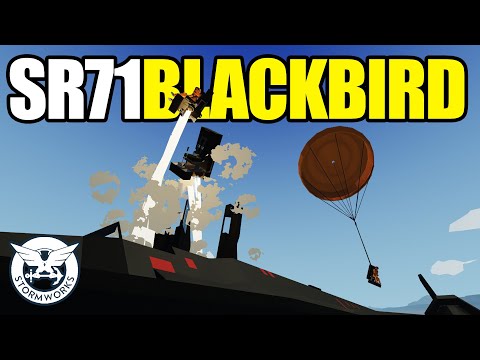 Ejection Seats! Let's Build a SR-71 Blackbird!!! [8] Stormworks