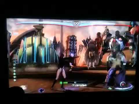 Injustice: Zatanna 96% Stage Combo