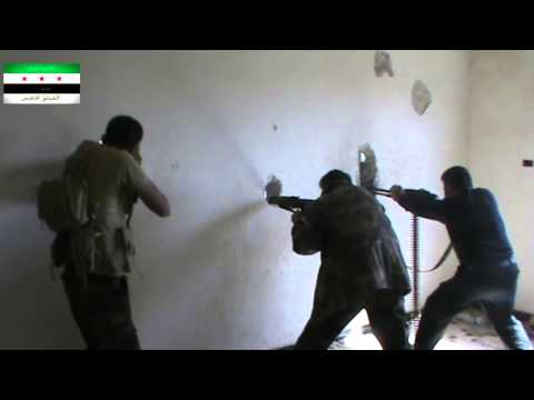 صد هجوم قوات النظام من قبل الكتيبة الرابعة التابعة للفرقة 101 في خربة غزالة