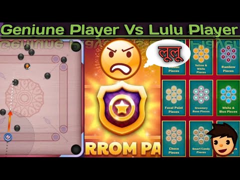 Geniune Player Vs Lulu Player💥Carrom Break To Finish ✔