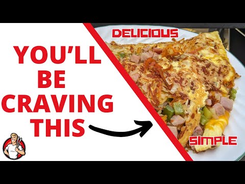 How To Make Hash Brown Omelettes On A BlackStone