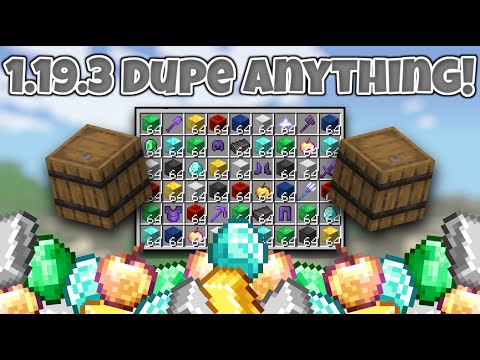 SmokeyDangles - How To Dupe Anything In Minecraft 1.19.3 Java Tutorial - Duplication Glitch (UPDATED)