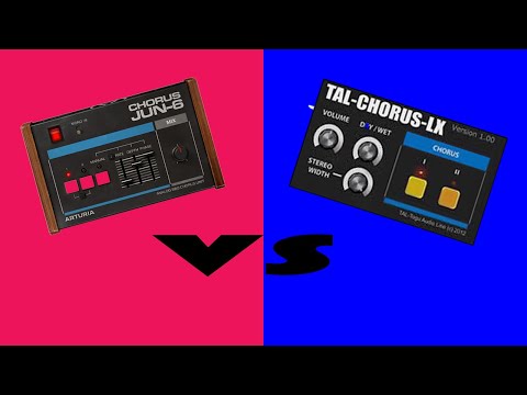 The New *Arturia Chorus JUN-6* plugin vs *TAL-Chorus-LX* plugin