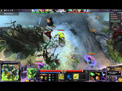 Treant vs Pudge dota 2
