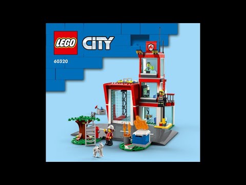 LEGO City 60320 - Fire Station - Book 3