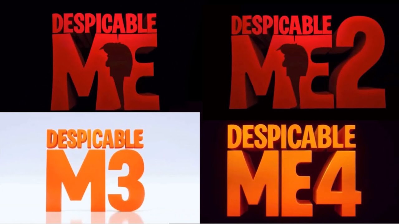 All DESPICABLE ME Title Cards (2010-2024)