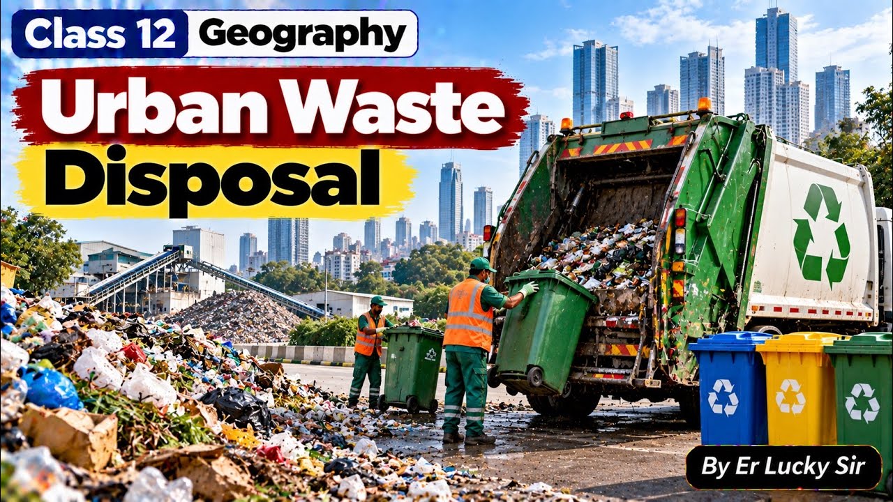 Urban Waste Disposal - Geographical Perspective on Selected Issues and Problems Class 12 Geography
