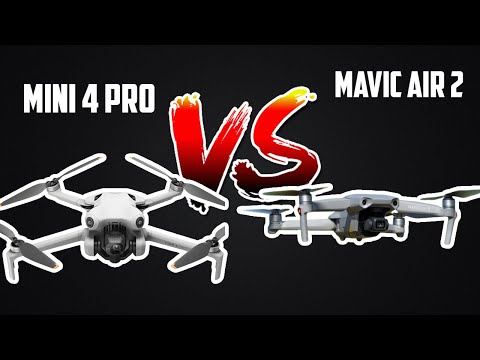 DJI Mini 4 Pro Vs. DJI Mavic Air 2: Which One To Buy?