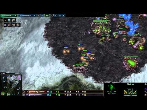 (HD916) Scarlett vs GunGFuBanDa - G3 - ZvP - Heart of the Swarm [FR]