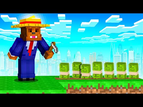Starting My Overpowered Farm In OP Skyblock