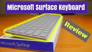 Microsoft Surface Keyboard (WS2-00025) - відео 7