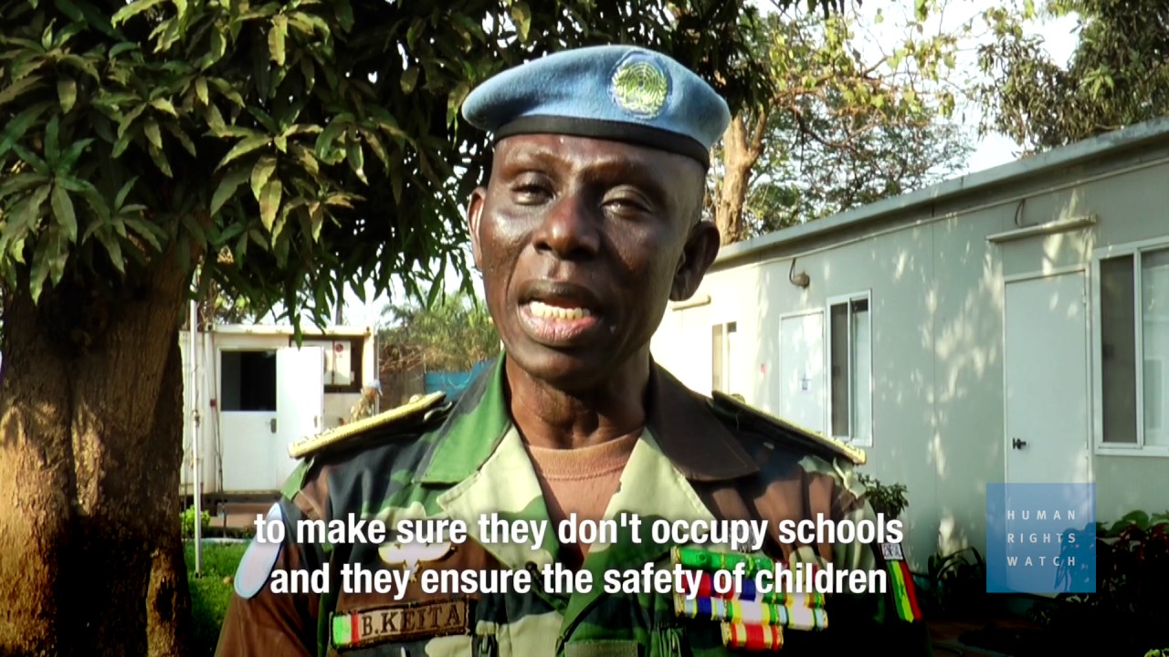 Military Leaders Speak Out Against Use of Schools by Soldiers