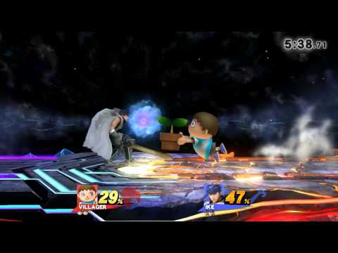 [CBU 7/3/2015][Smash 4] Nate (Marth/Villager) vs unknown (Luigi/Ike)