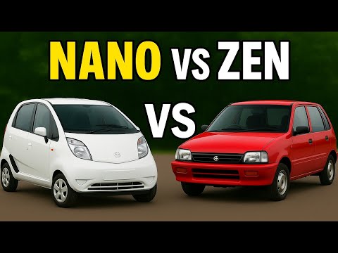 KON HAI BEST ❓️ TATA NANO VS MARUTI ZEN 🙄 