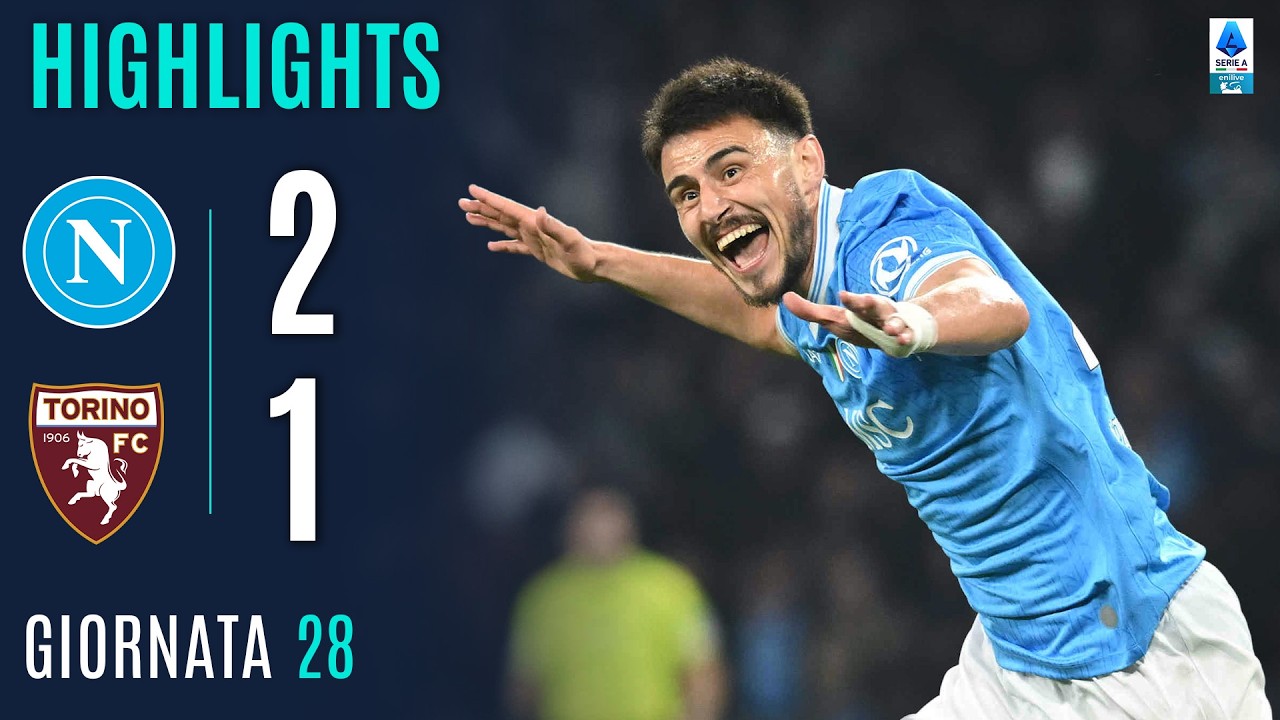 NAPOLI-TORINO 2-1 | HIGHLIGHTS | 28ª GIORNATA | SERIE A ENILIVE 2025/26