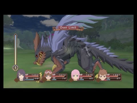 Tales Of Vesperia Definitive Edition Combat GamePlay -Nintendo Switch