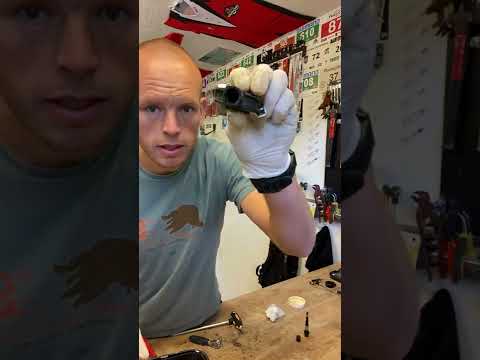 Look X-TRACK pedals service - overhaul