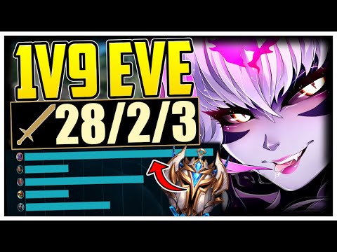 What happens when a Challenger Evelynn trys URF
