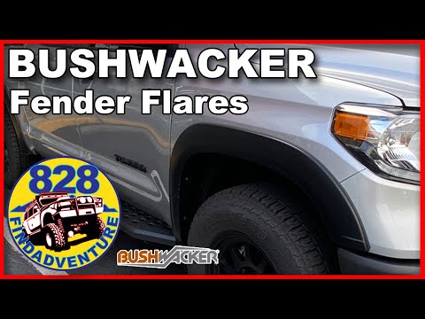 Bushwacker Flares install and review Toyota Tundra