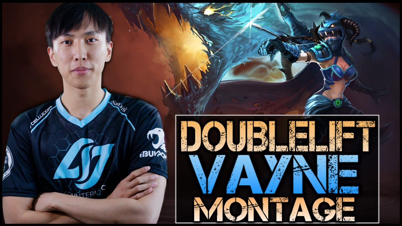 Liên Minh Huyền Thoại: Doublelift cầm Vayne né như thánh