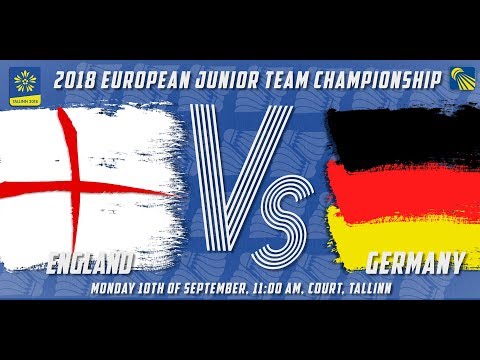 England (Harry Huang) vs Germany (Lukas Resch) - QF - European Jnr. Team C’ships 2018