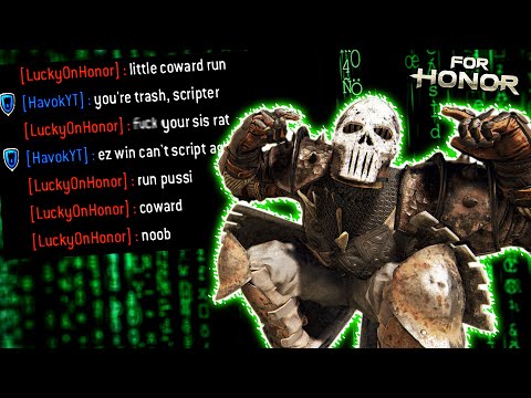 Known SCRIPTER Gets Outsmarted By Local Warden | For Honor