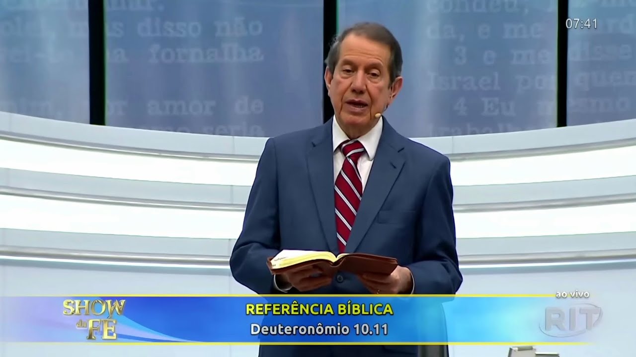 missionário rr soares - SEJA IGUAL MOISÉS INTERCEDA PELO PRÓXIMO - Deuteronômio 10:11