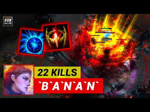 HoN Valkyrie - `B`A`N`A`N` 1759 MMR - MVP