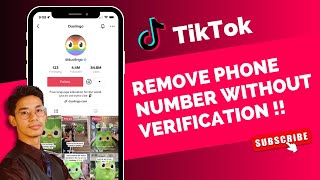 How to Remove Phone Number from TikTok Without Verification Code !