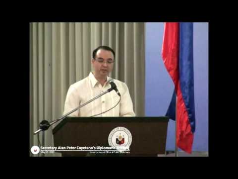 Opening Remarks of Secretary Alan Peter Cayetano during the Diplomatic Corps Briefing on the Securit