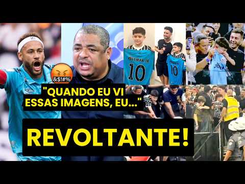 VAMPETA: “É INADMISSÍVEL!!! QUANDO EU VI ESSA CENA, EU…” CRIANÇA com CAMISA DO NEYMAR HOSTILIZADA!
